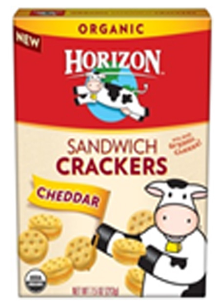 WhiteWave Foods Voluntarily Recalls Horizon Cheddar Sandwich Crackers Due to Undeclared Peanuts Company says some Horizon Cheddar Sandwich Cracker boxes may contain Peanut Butter Sandwich Crackers
